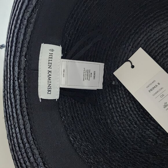 NWT - Helen Kaminski Prima 8 Raffia Hat 🖤 - Picture 7 of 11